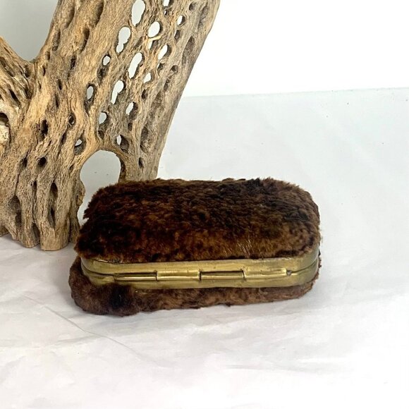 Victorian 1860s Antique Fur Coin Purse - Picture 4 of 12